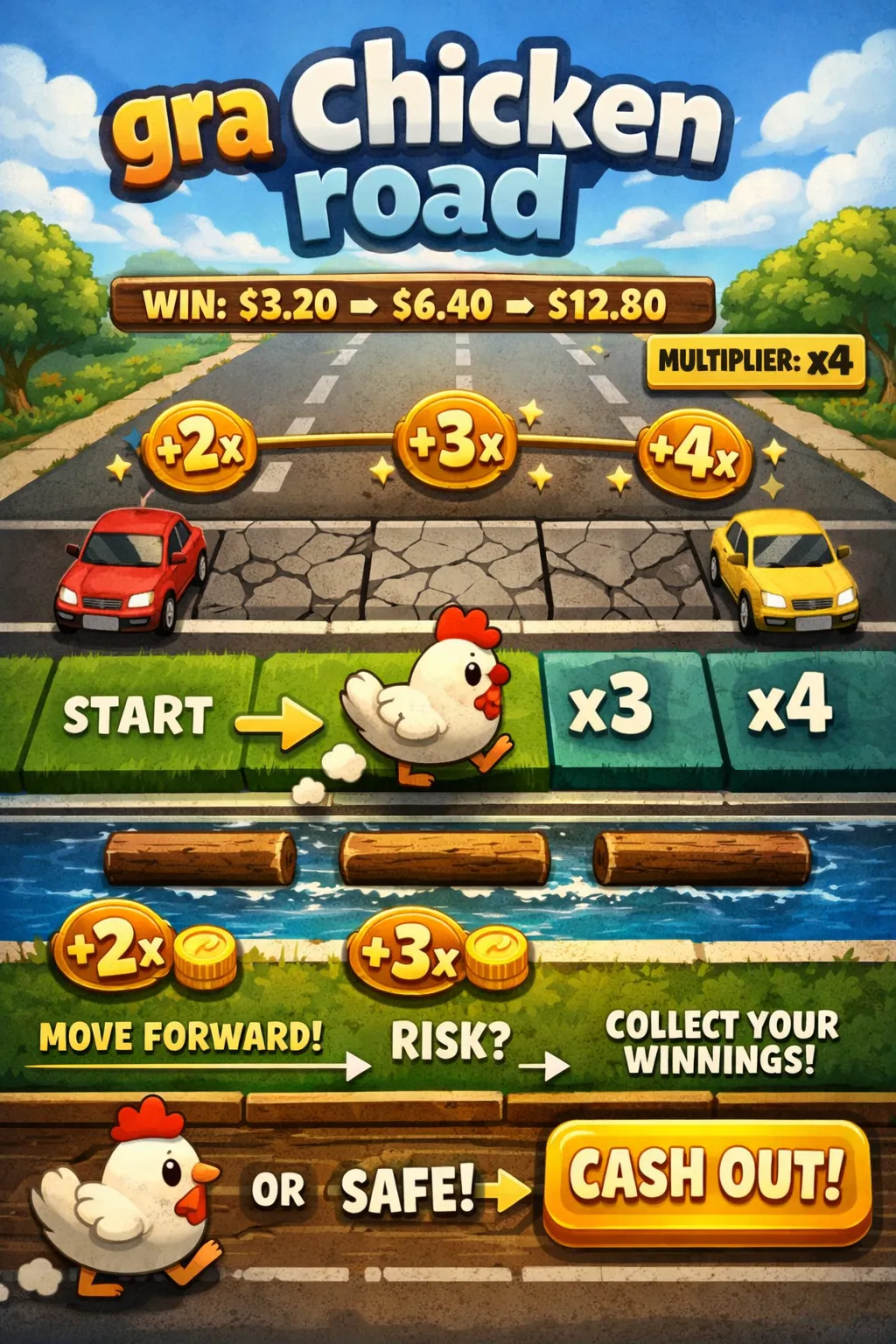 Chicken Road demo – graj za darmo bez ryzyka